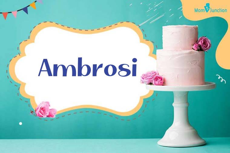 Ambrosi Birthday Wallpaper