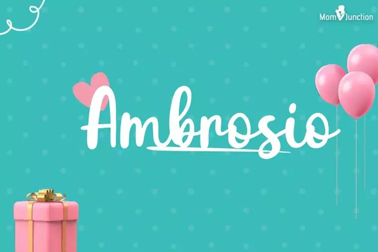 Ambrosio Birthday Wallpaper