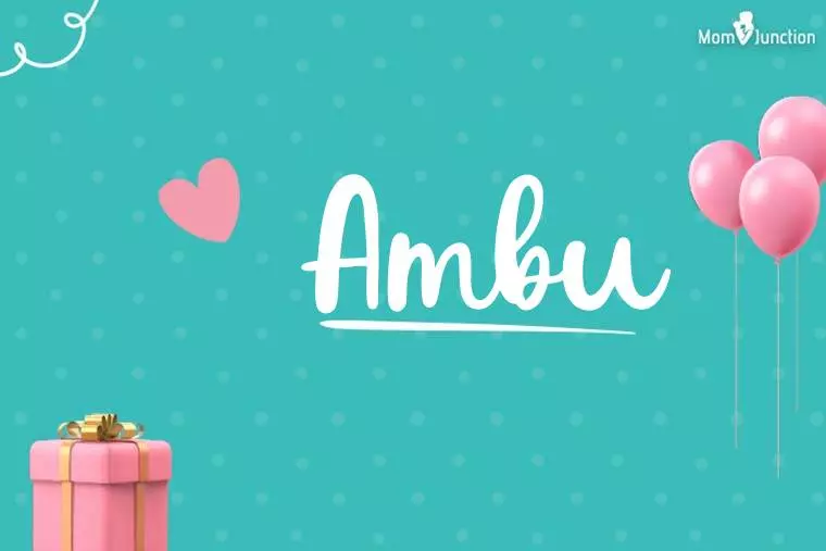 Ambu Birthday Wallpaper