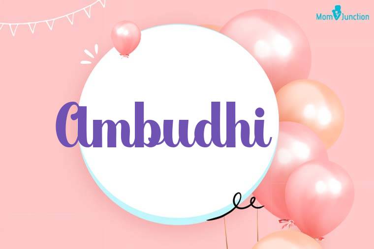 Ambudhi Birthday Wallpaper