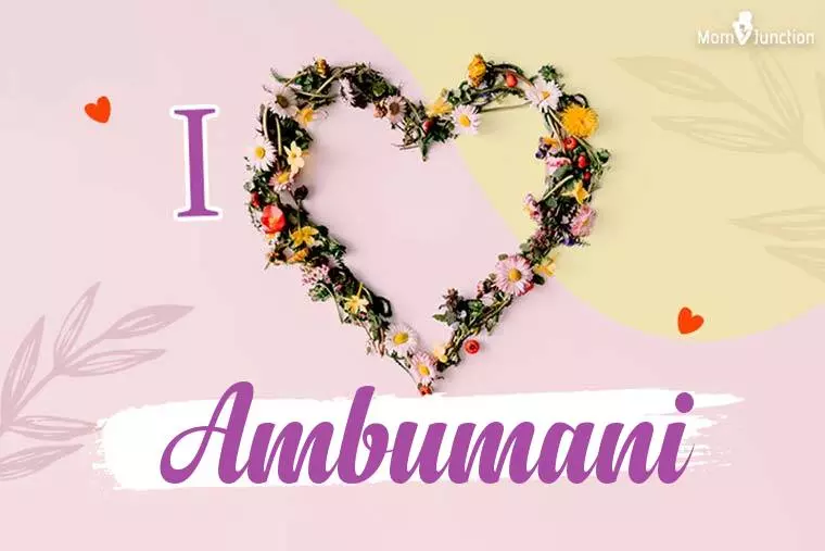 I Love Ambumani Wallpaper