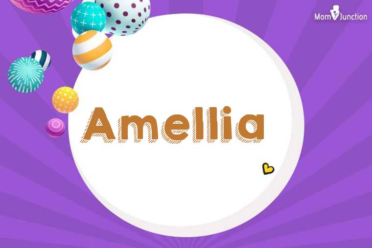 Amellia 3D Wallpaper
