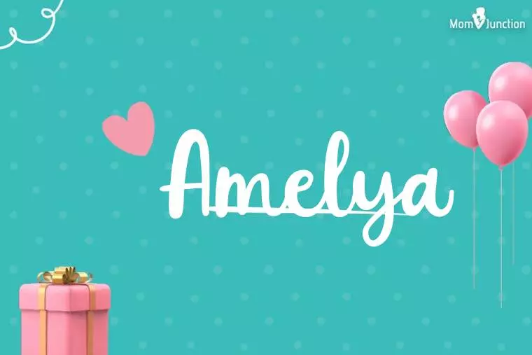 Amelya Birthday Wallpaper