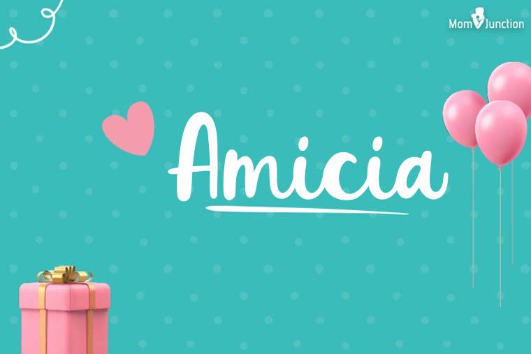Amicia Birthday Wallpaper