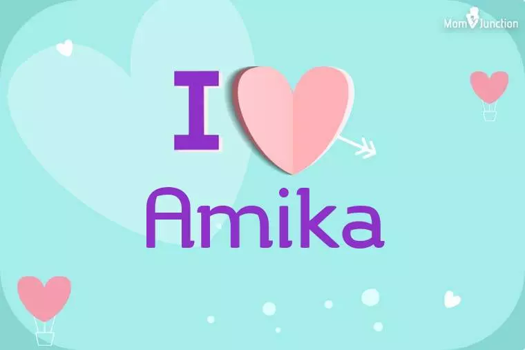 I Love Amika Wallpaper