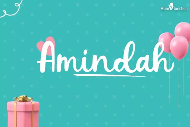 Amindah Birthday Wallpaper