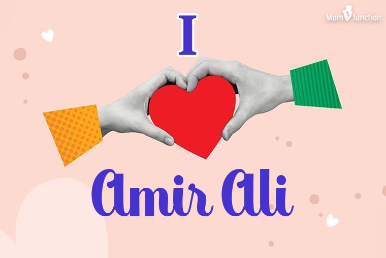 I Love Amir Ali Wallpaper