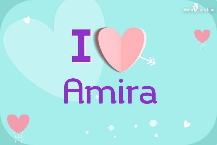 I Love Amira Wallpaper