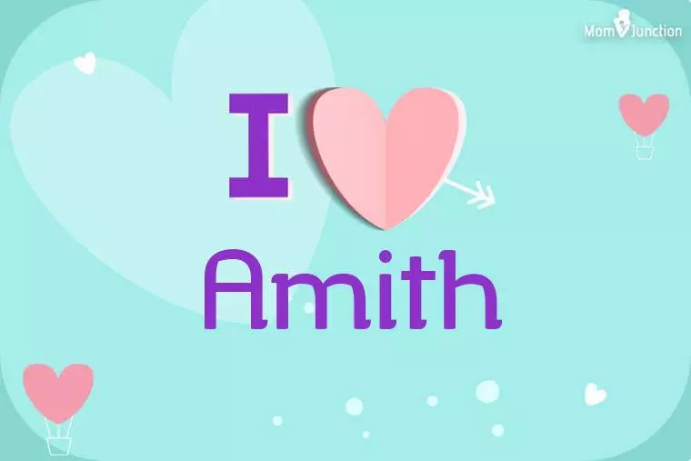 I Love Amith Wallpaper