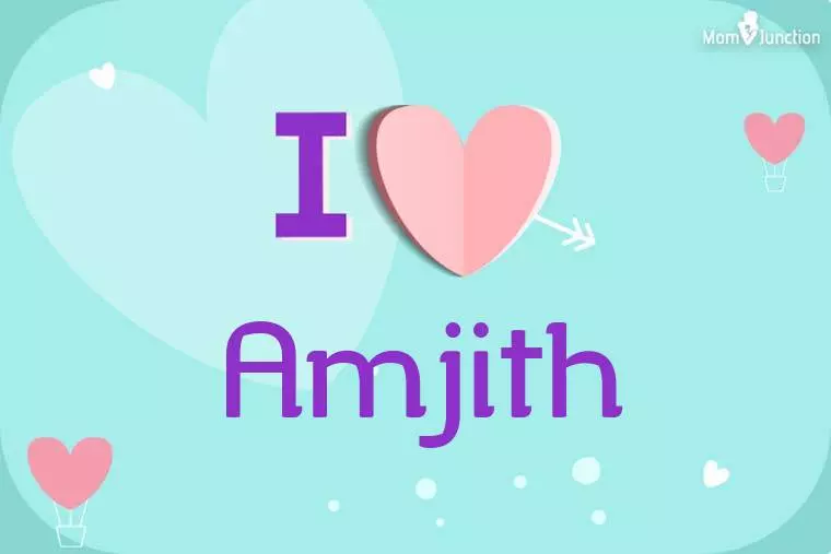 I Love Amjith Wallpaper