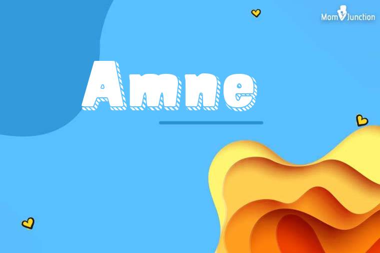 Amne 3D Wallpaper