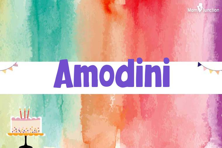 Amodini Birthday Wallpaper