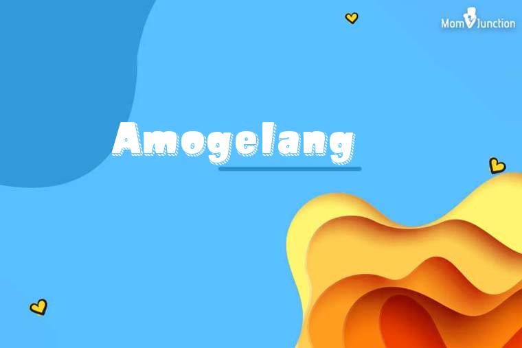 Amogelang 3D Wallpaper