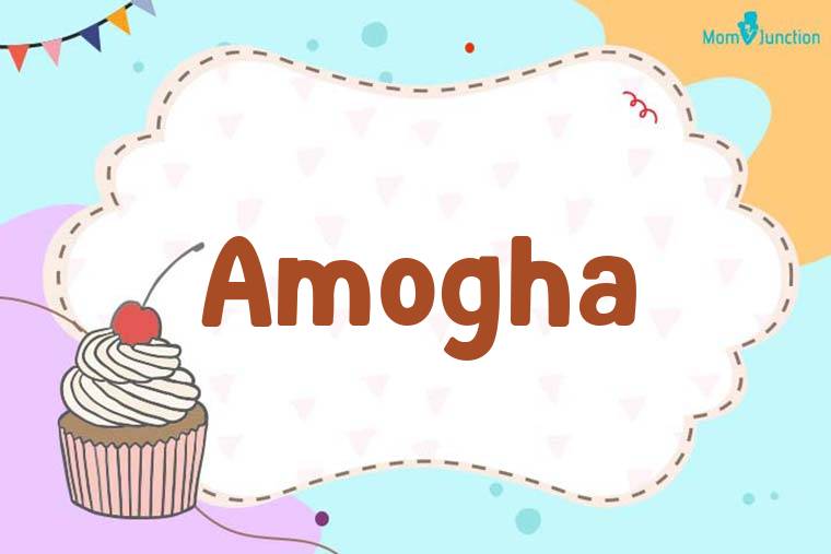 Amogha Birthday Wallpaper