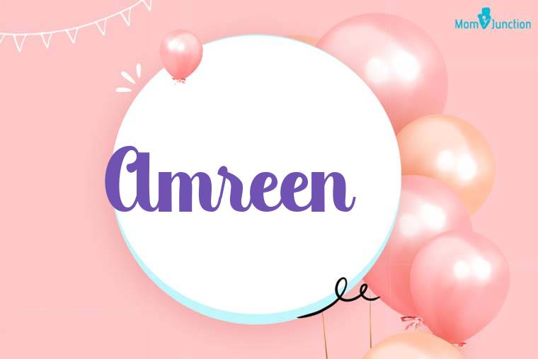 Amreen Birthday Wallpaper