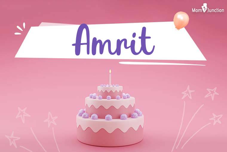 Amrit Birthday Wallpaper