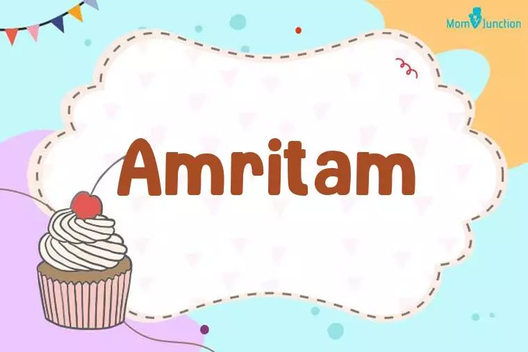 Amritam Birthday Wallpaper