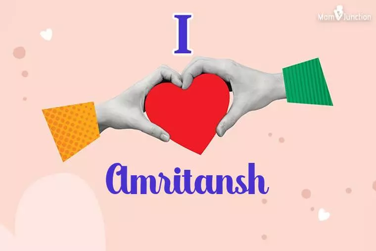 I Love Amritansh Wallpaper