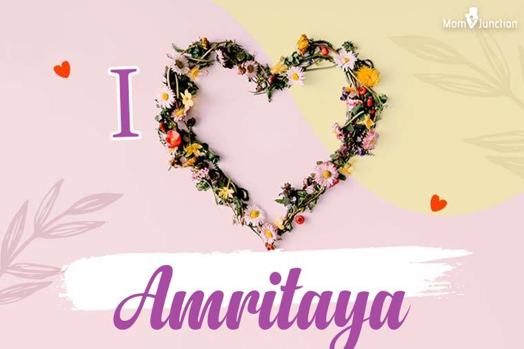 I Love Amritaya Wallpaper