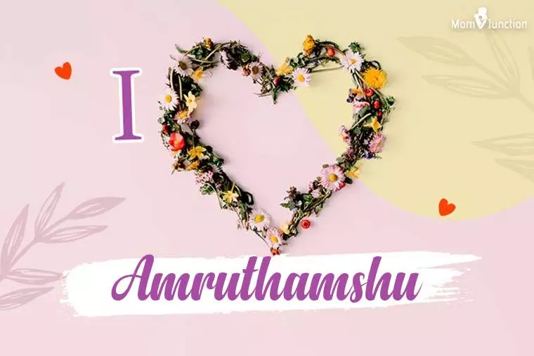 I Love Amruthamshu Wallpaper