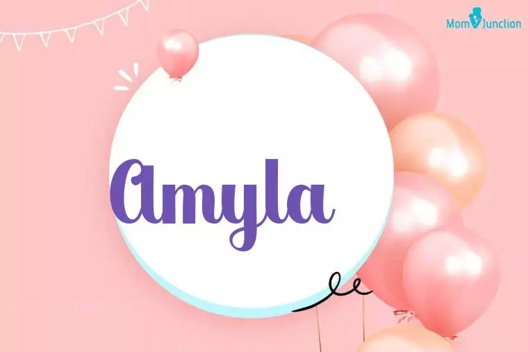 Amyla Birthday Wallpaper