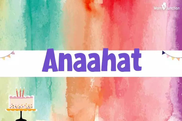 Anaahat Birthday Wallpaper