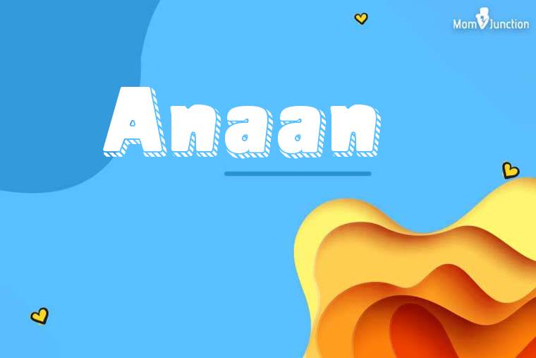 Anaan 3D Wallpaper
