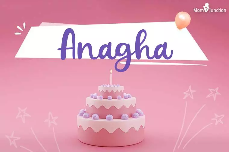 Anagha Birthday Wallpaper