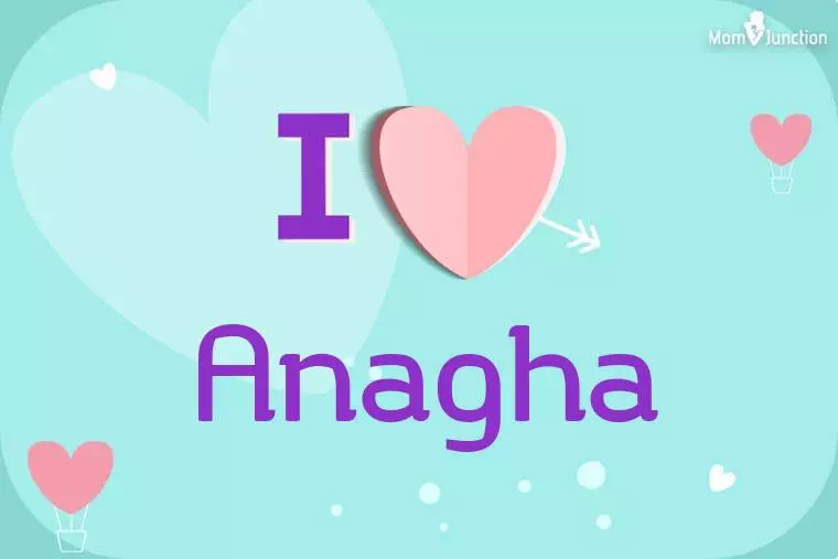 I Love Anagha Wallpaper