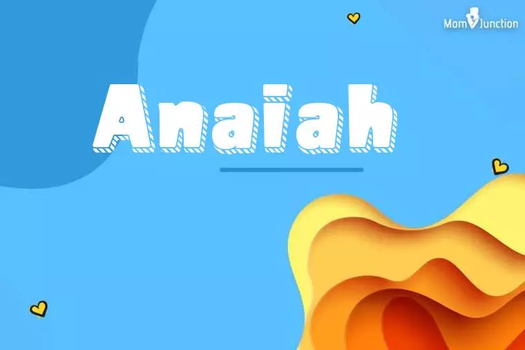 Anaiah 3D Wallpaper