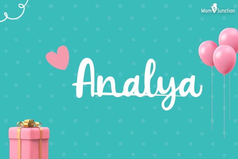 Analya Birthday Wallpaper