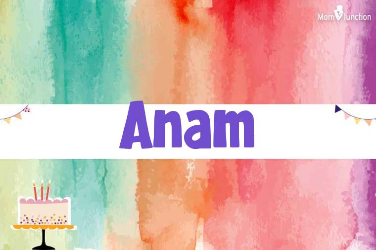 Anam Birthday Wallpaper