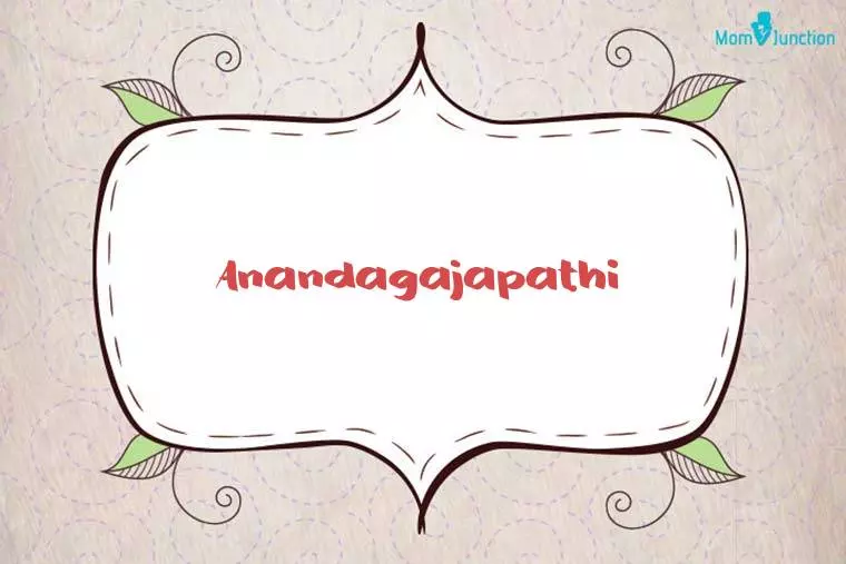 Anandagajapathi Stylish Wallpaper