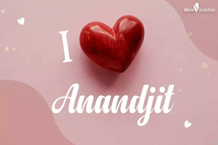 I Love Anandjit Wallpaper