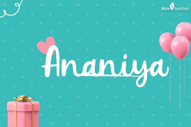 Ananiya Birthday Wallpaper