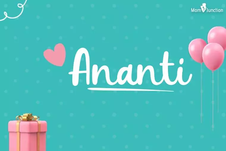 Ananti Birthday Wallpaper