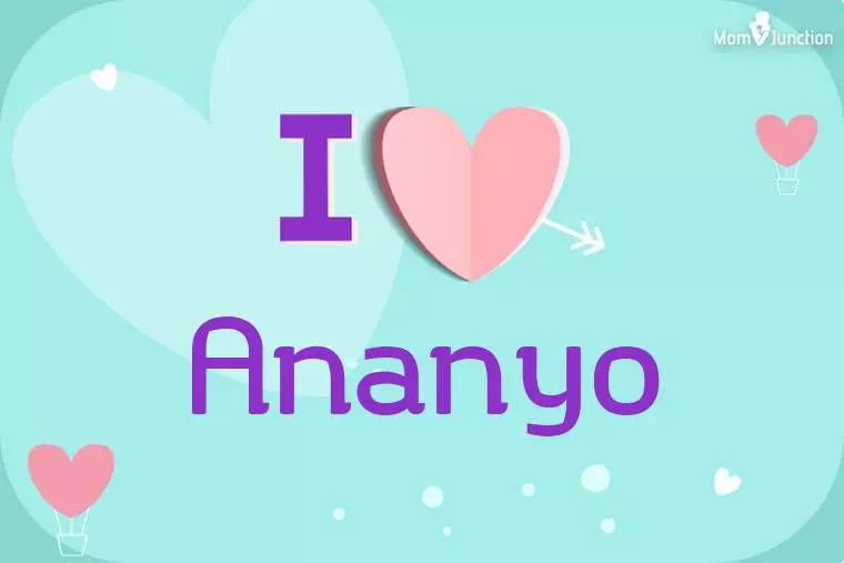 I Love Ananyo Wallpaper