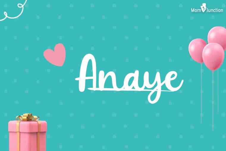 Anaye Birthday Wallpaper