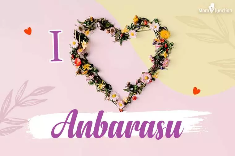 I Love Anbarasu Wallpaper