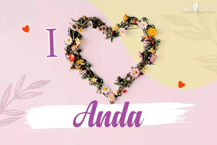 I Love Anda Wallpaper