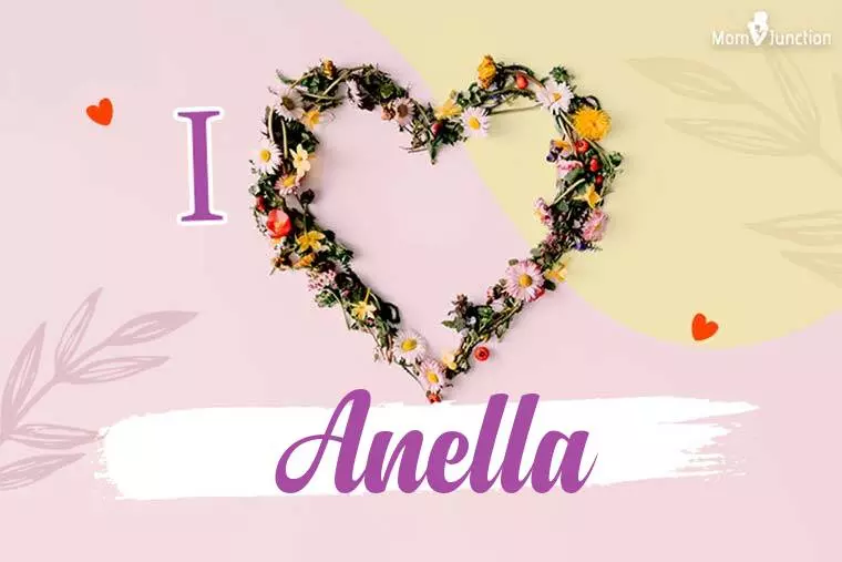 I Love Anella Wallpaper