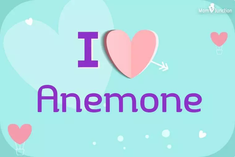 I Love Anemone Wallpaper