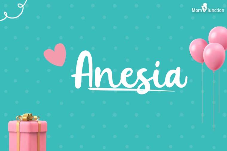 Anesia Birthday Wallpaper