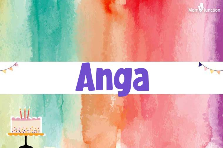 Anga Birthday Wallpaper