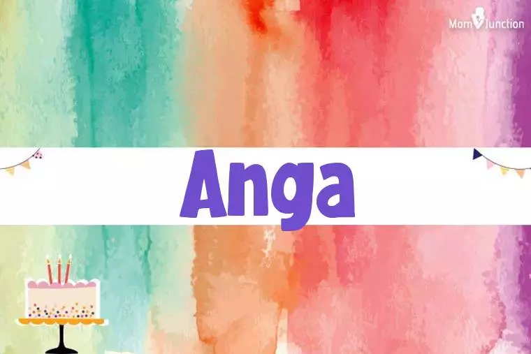 Anga Birthday Wallpaper