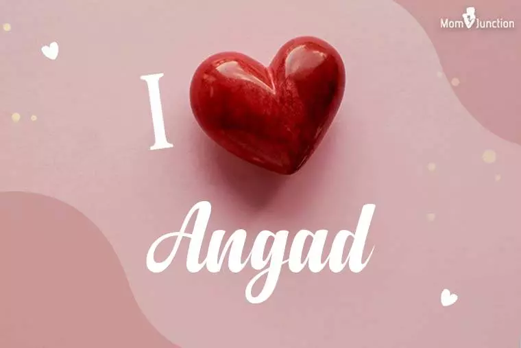 I Love Angad Wallpaper