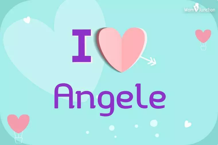 I Love Angele Wallpaper