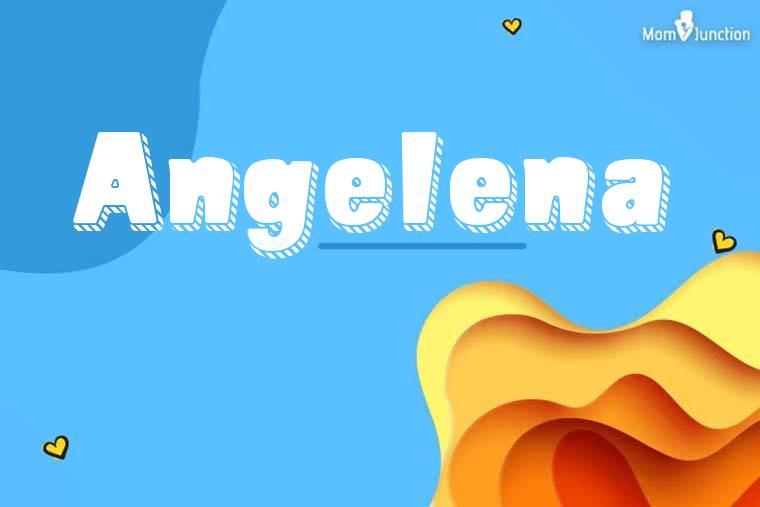 Angelena 3D Wallpaper