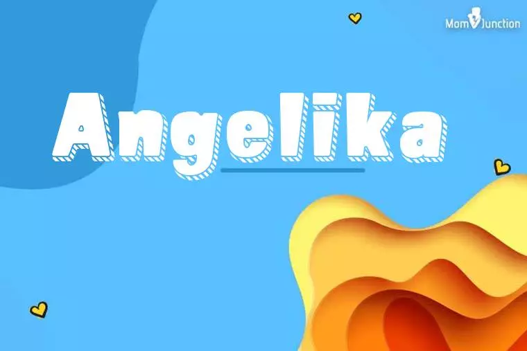 Angelika 3D Wallpaper