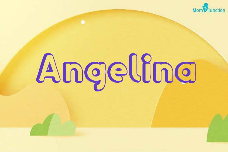 Angelina 3D Wallpaper